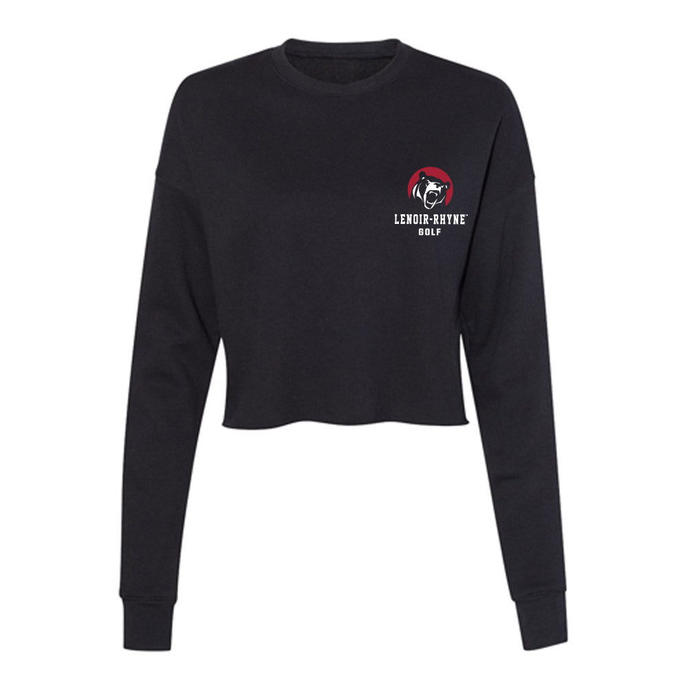 Lenoir Rhyne - NCAA Men's Golf : Matthew McDougall - Classic Shersey Women's Cropped Crew Fleece-0