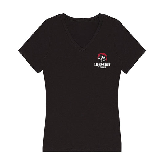 Lenoir Rhyne - NCAA Men's Tennis : Hudson Spencer - Classic Shersey Women's V-Neck T-Shirt-0