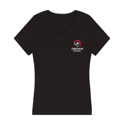 Lenoir Rhyne - NCAA Softball : Madison Primm - Women's V-Neck T-Shirt-0