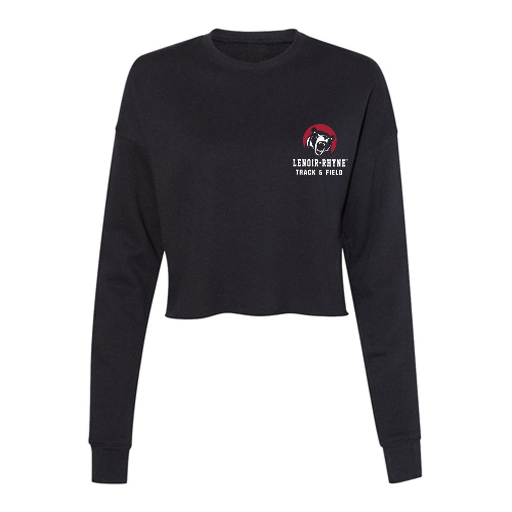 Lenoir Rhyne - NCAA Women's Track & Field : Emily McDonnell - Classic Shersey Women's Cropped Crew Fleece-0