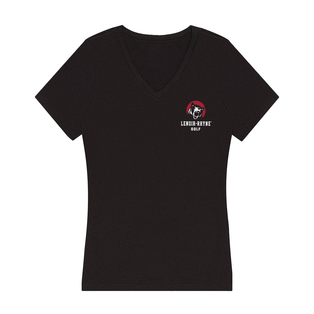 Lenoir Rhyne - NCAA Men's Golf : Hunter Vowell - Classic Shersey Women's V-Neck T-Shirt-0