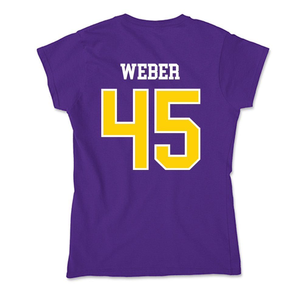 UWSP - NCAA Football : Ryan Weber - Soft Style Women’s T-Shirt-1