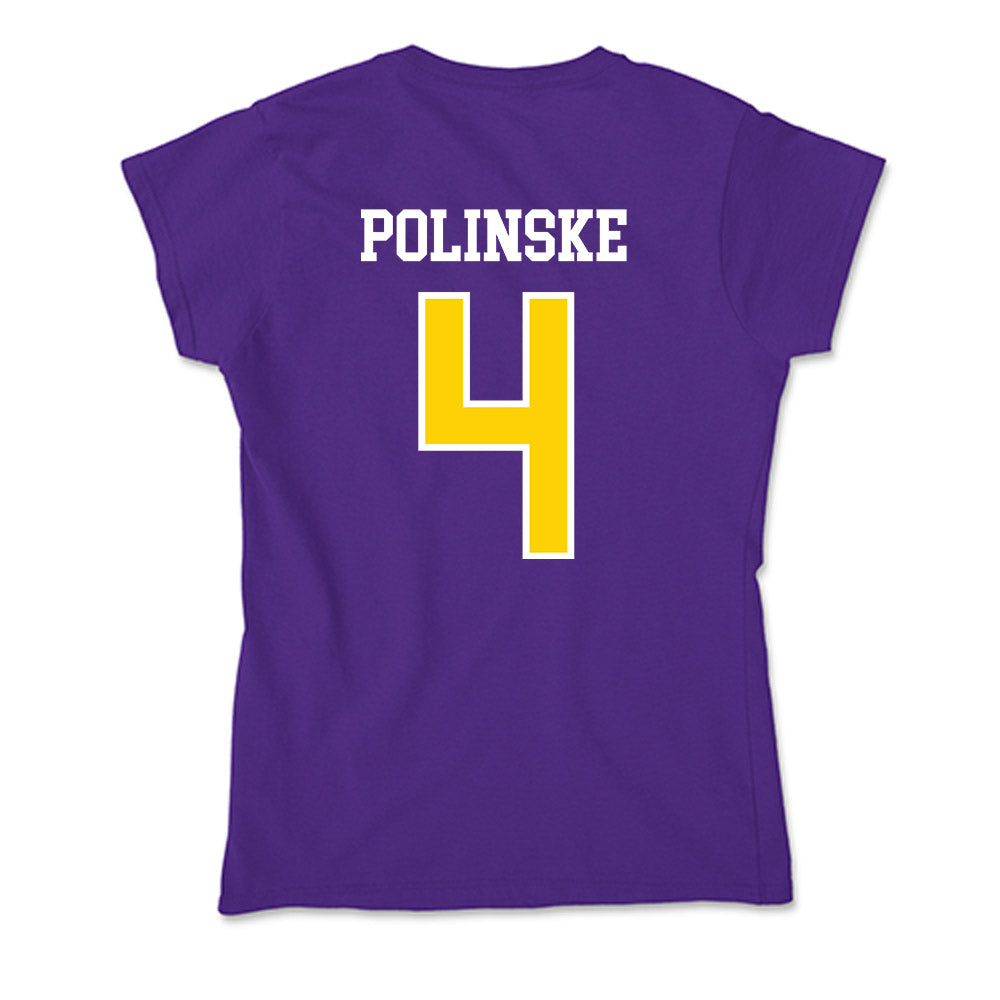 UWSP - NCAA Men's Volleyball : Mason Polinske - Soft Style Women’s T-Shirt-1