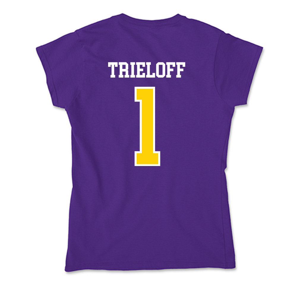 UWSP - NCAA Women's Volleyball : Ella Trieloff - Soft Style Women’s T-Shirt-1