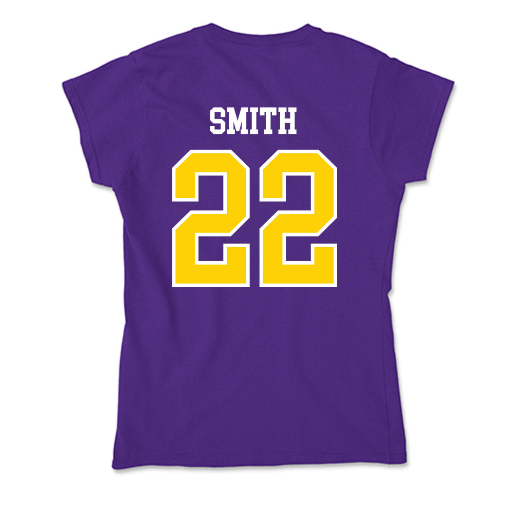 UWSP - NCAA Men's Soccer : Carter Smith - Soft Style Women’s T-Shirt-1