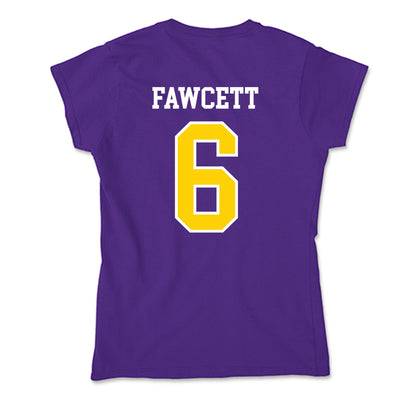 UWSP - NCAA Men's Volleyball : Braeden Fawcett - Soft Style Women’s T-Shirt-1
