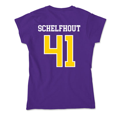 UWSP - NCAA Football : Isaac Schelfhout - Soft Style Women’s T-Shirt-1