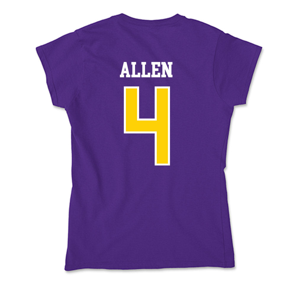 UWSP - NCAA Women's Lacrosse : Paige Allen - Soft Style Women’s T-Shirt-1