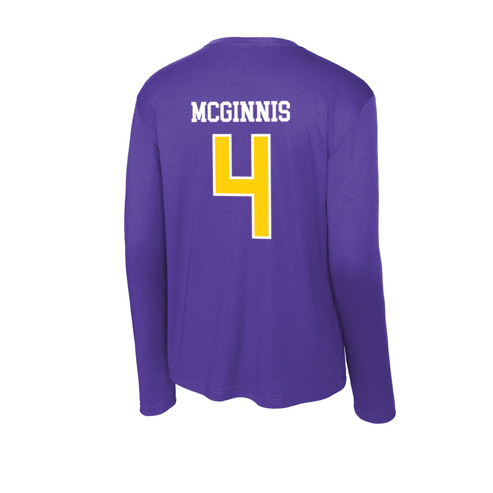 UWSP - NCAA Men's Soccer : Charlie McGinnis - Activewear Long Sleeve T-Shirt-1
