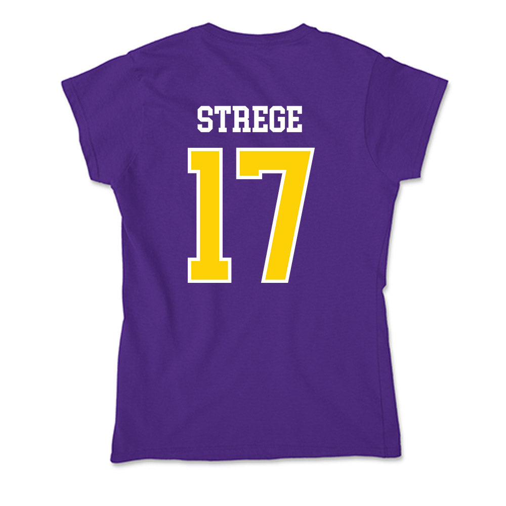UWSP - NCAA Women's Volleyball : Hannah Strege - Soft Style Women’s T-Shirt-1