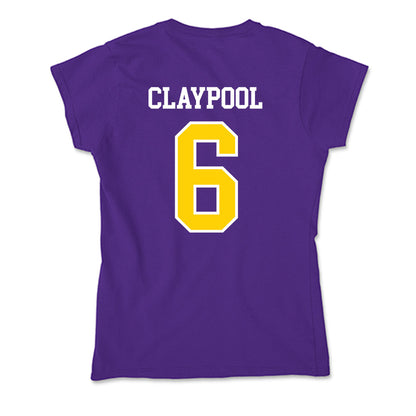 UWSP - NCAA Men's Soccer : Cameron Claypool - Soft Style Women’s T-Shirt-1