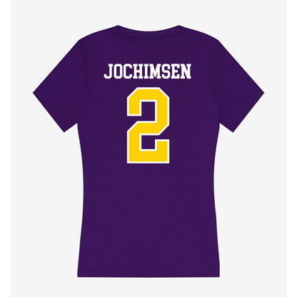 UWSP - NCAA Men's Soccer : cameron jochimsen - Women's V-Neck T-Shirt-1