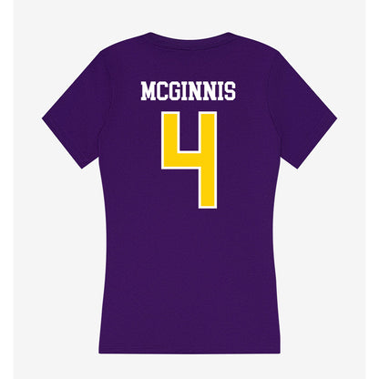 UWSP - NCAA Men's Soccer : Charlie McGinnis - Women's V-Neck T-Shirt-1