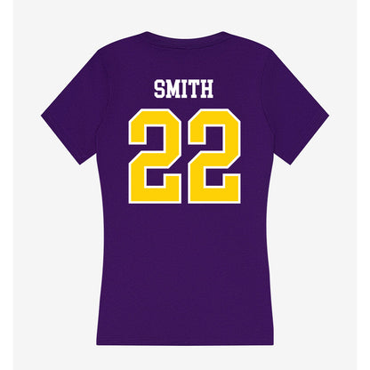 UWSP - NCAA Men's Soccer : Carter Smith - Women's V-Neck T-Shirt-1