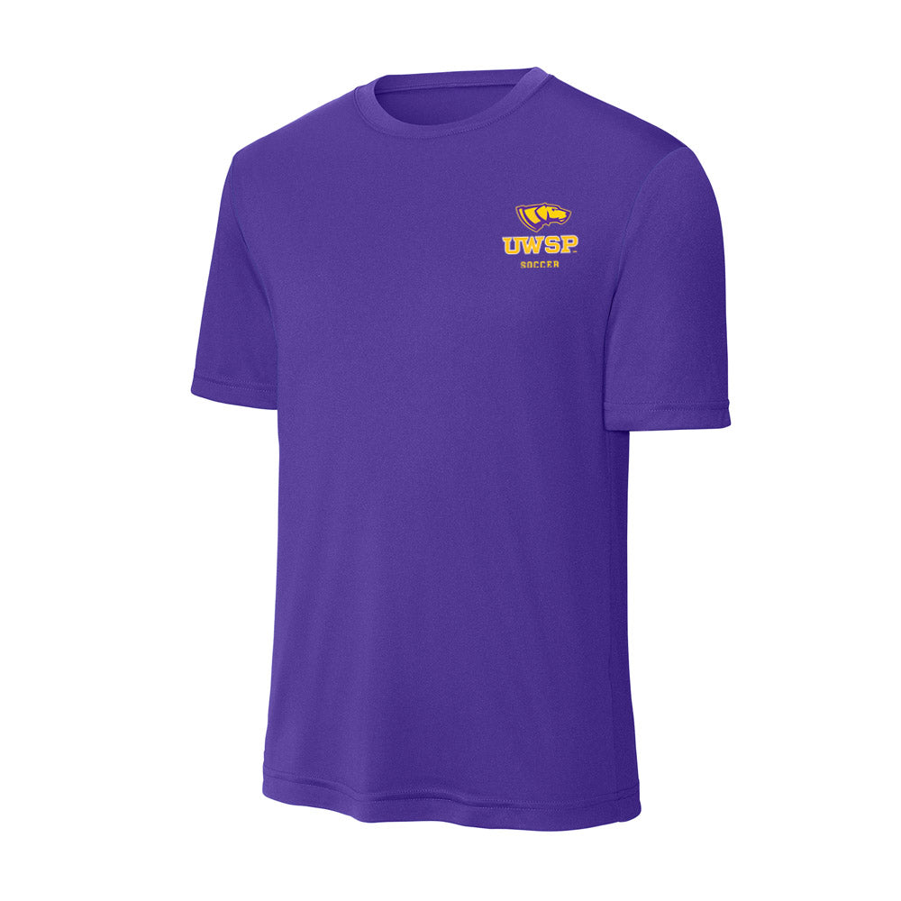 UWSP - NCAA Men's Soccer : Noah Grieshaber - Activewear T-Shirt-0