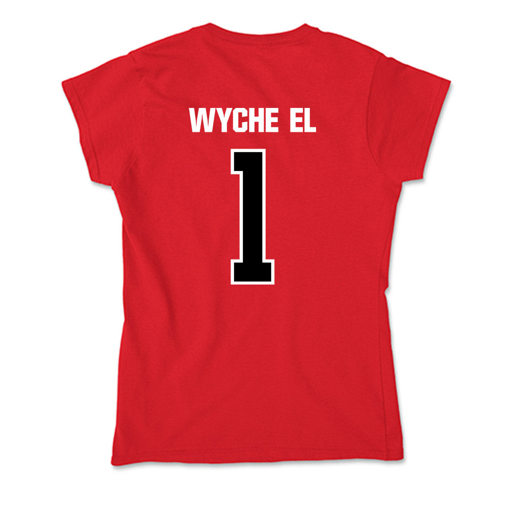 Youngstown State - NCAA Football : Lynn Wyche El - Soft Style Women’s T-Shirt-1
