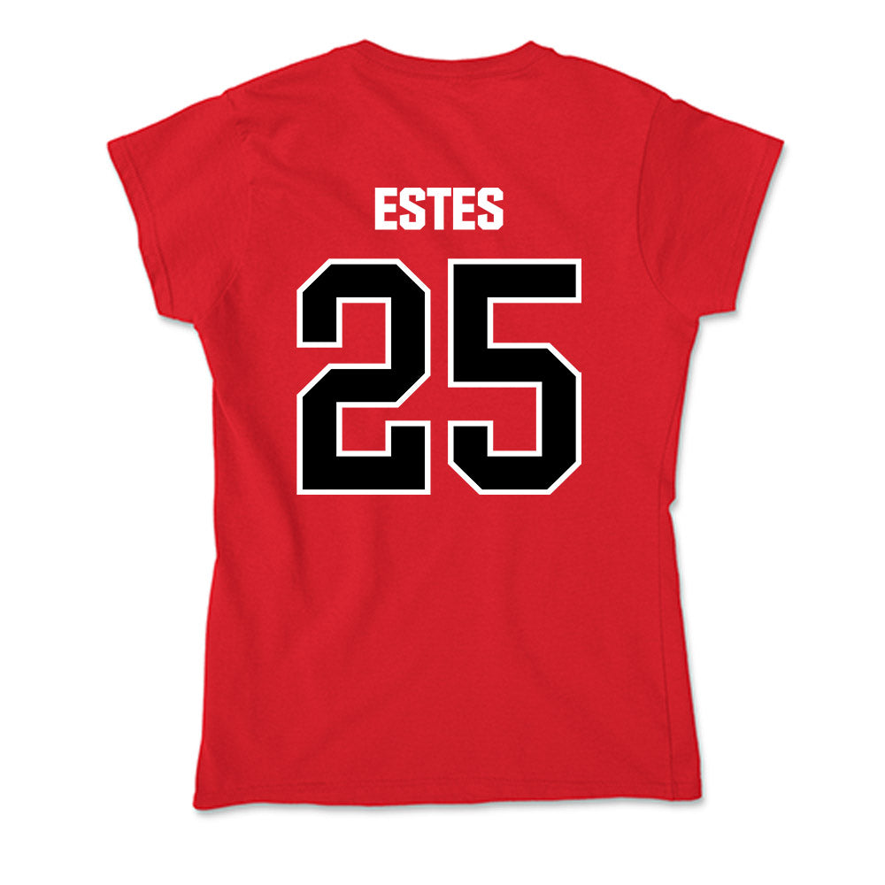 Youngstown State - NCAA Baseball : Sumner Estes - Soft Style Women’s T-Shirt-1