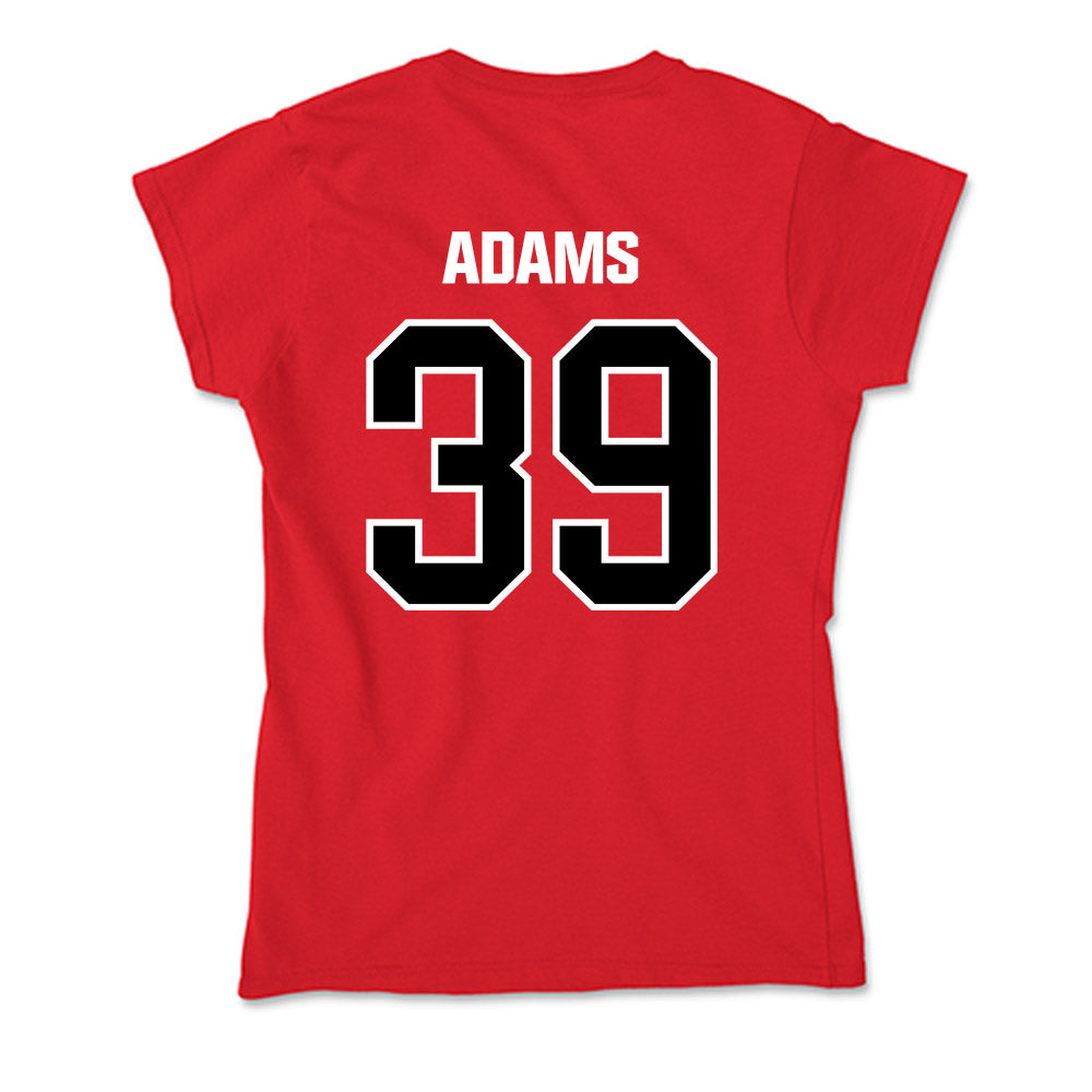 Youngstown State - NCAA Football : Braylen Adams - Soft Style Women’s T-Shirt-1