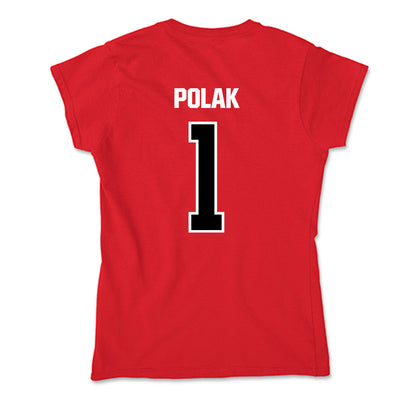 Youngstown State - NCAA Men's Basketball : Cam Polak - Soft Style Women’s T-Shirt-1