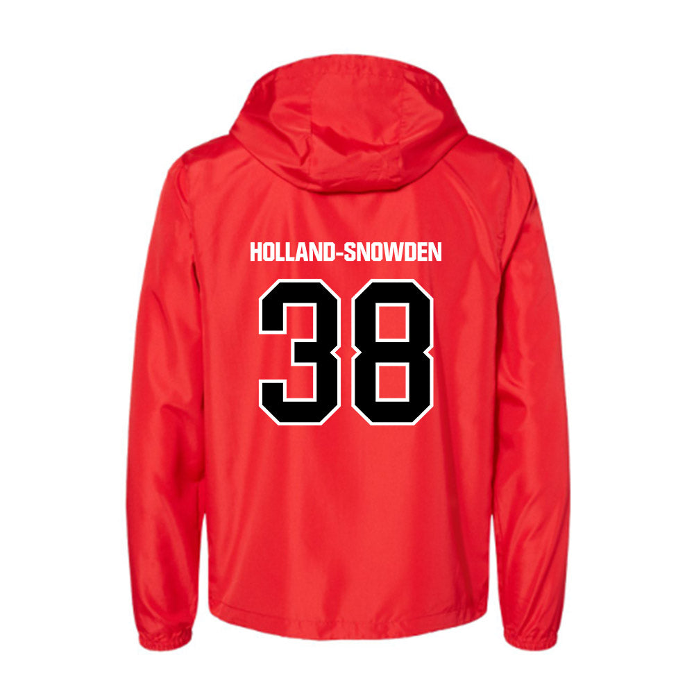Youngstown State - NCAA Football : Bryant Holland-Snowden - Windbreaker-1
