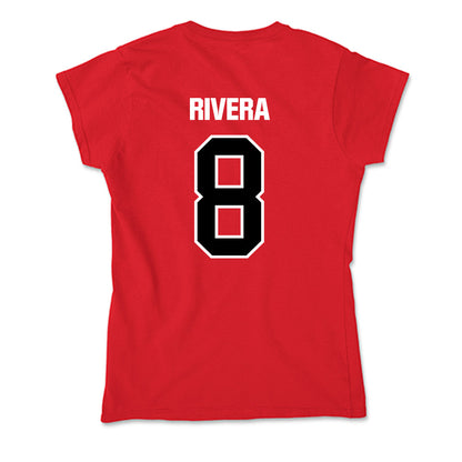 Youngstown State - NCAA Women's Volleyball : Juliana Rivera - Soft Style Women’s T-Shirt-1
