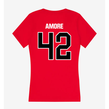 Youngstown State - NCAA Football : Lachlan Amore - Women's V-Neck T-Shirt-1