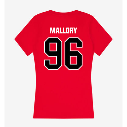 Youngstown State - NCAA Football : Cameron Mallory - Women's V-Neck T-Shirt-1