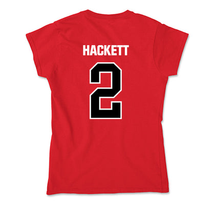 Youngstown State - NCAA Football : Isaiah Hackett - Soft Style Women’s T-Shirt-1