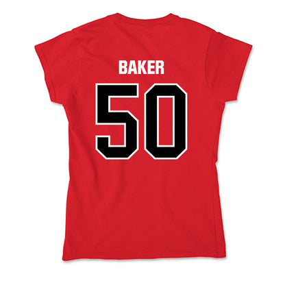 Youngstown State - NCAA Women's Basketball : Sarah Baker - Soft Style Women’s T-Shirt-1