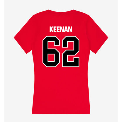 Youngstown State - NCAA Football : Shane Keenan - Women's V-Neck T-Shirt-1