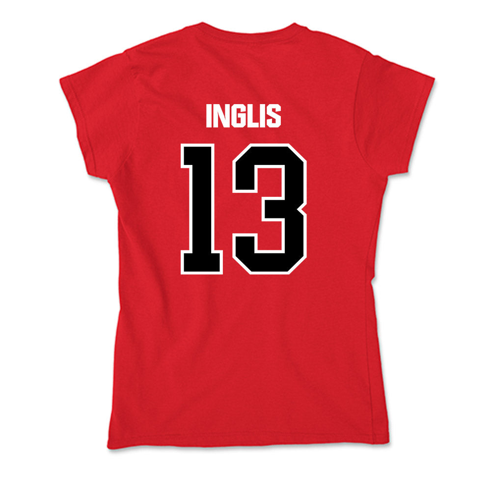 Youngstown State - NCAA Football : Danny Inglis - Soft Style Women’s T-Shirt-1