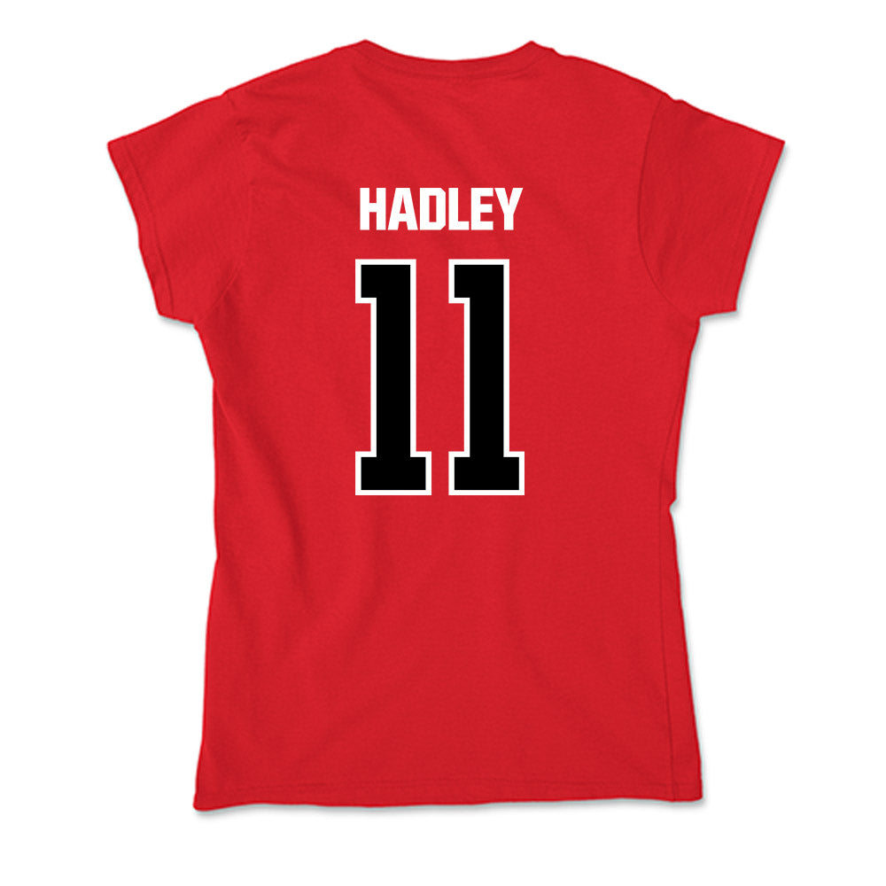 Youngstown State - NCAA Baseball : Caleb Hadley - Soft Style Women’s T-Shirt-1