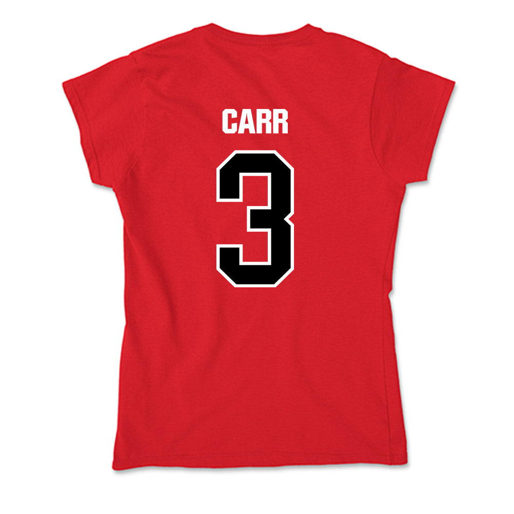 Youngstown State - NCAA Women's Volleyball : Natalie Carr - Soft Style Women’s T-Shirt-1