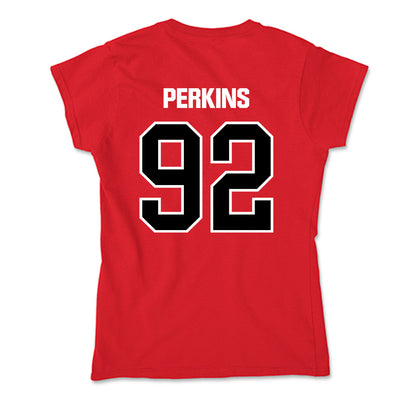 Youngstown State - NCAA Football : Devaughn Perkins - Soft Style Women’s T-Shirt-1
