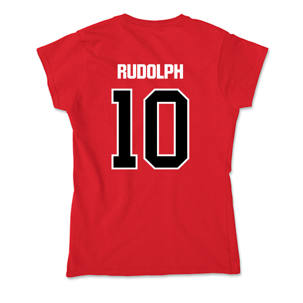 Youngstown State - NCAA Football : Jordan Rudolph - Soft Style Women’s T-Shirt-1