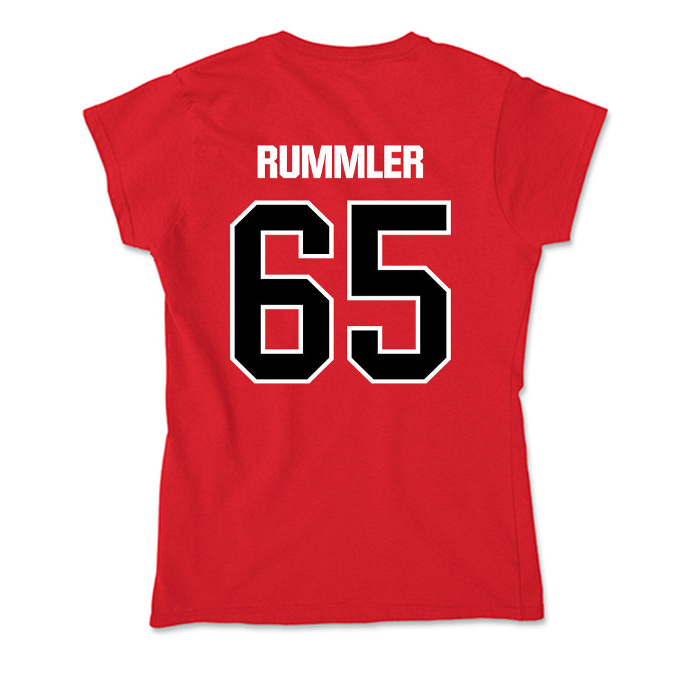 Youngstown State - NCAA Football : Brody Rummler - Soft Style Women’s T-Shirt-1