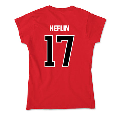 Youngstown State - NCAA Baseball : Tyler Heflin - Soft Style Women’s T-Shirt-1