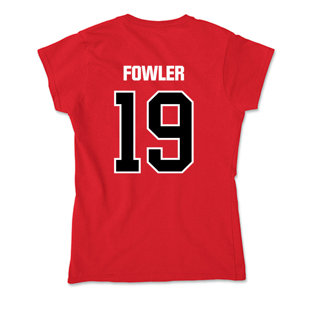 Youngstown State - NCAA Baseball : Thomas Fowler - Soft Style Women’s T-Shirt-1