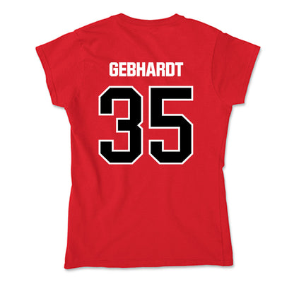 Youngstown State - NCAA Baseball : Braden Gebhardt - Soft Style Women’s T-Shirt-1