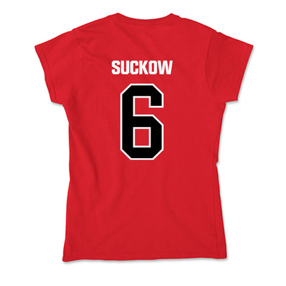 Youngstown State - NCAA Women's Soccer : Emerson Suckow - Soft Style Women’s T-Shirt-1