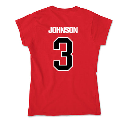 Youngstown State - NCAA Baseball : Jack Johnson - Soft Style Women’s T-Shirt-1