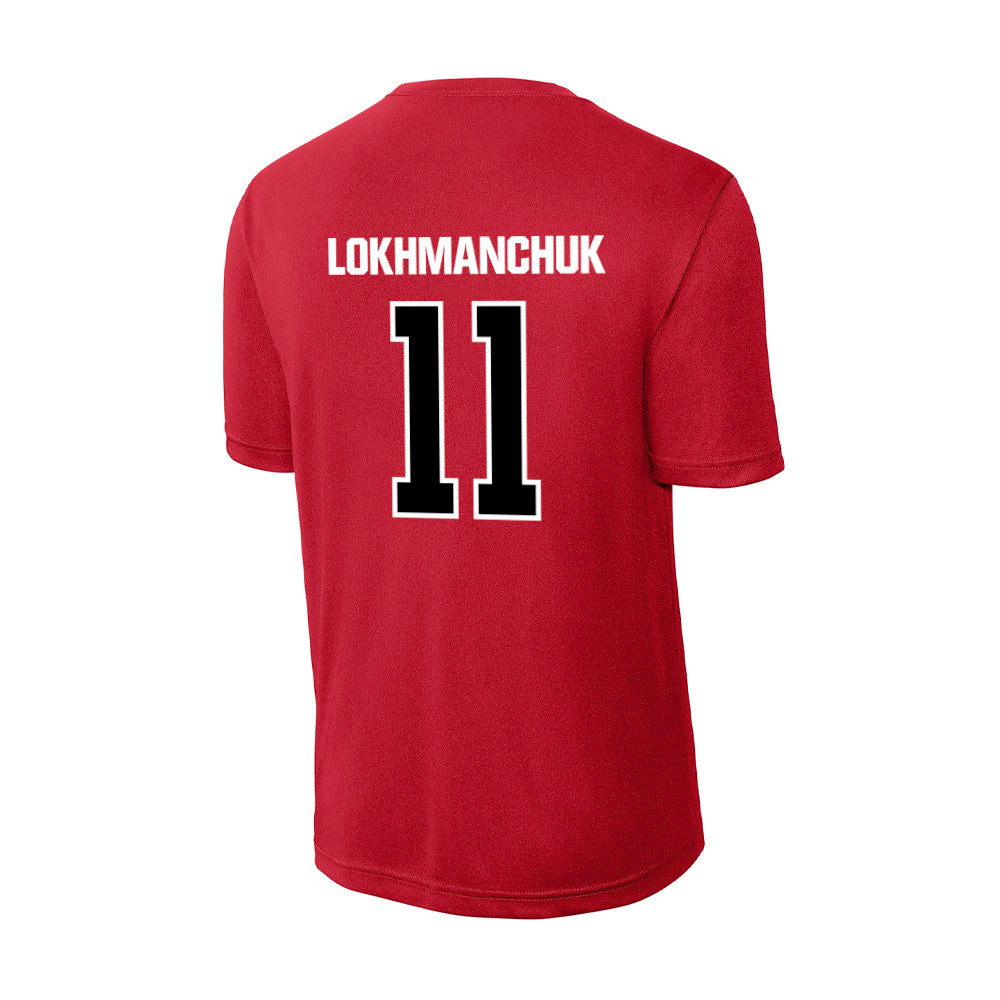 Youngstown State - NCAA Men's Basketball : Luka Lokhmanchuk - Activewear T-Shirt-1