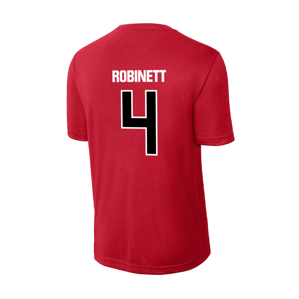 Youngstown State - NCAA Men's Basketball : Tyler Robinett - Activewear T-Shirt-1