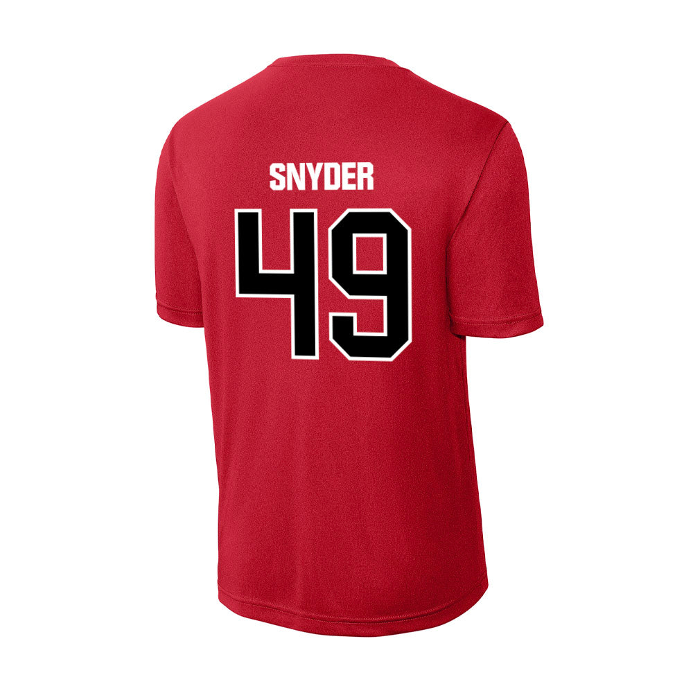 Youngstown State - NCAA Football : AJ Snyder - Activewear T-Shirt-1