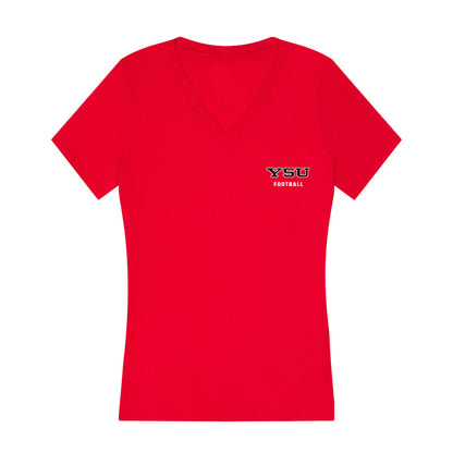 Youngstown State - NCAA Football : Stephen Sims - Women's V-Neck T-Shirt-0