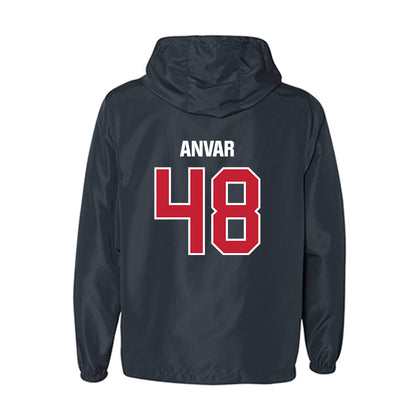 Richmond - NCAA Baseball : Bijan Anvar - Windbreaker-1