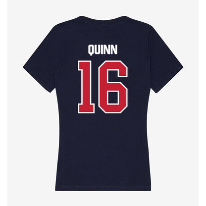 Richmond - NCAA Women's Lacrosse : Reagan Quinn - Women's V-Neck T-Shirt-1