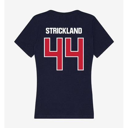 Richmond - NCAA Men's Lacrosse : Jackson Strickland - Women's V-Neck T-Shirt-1