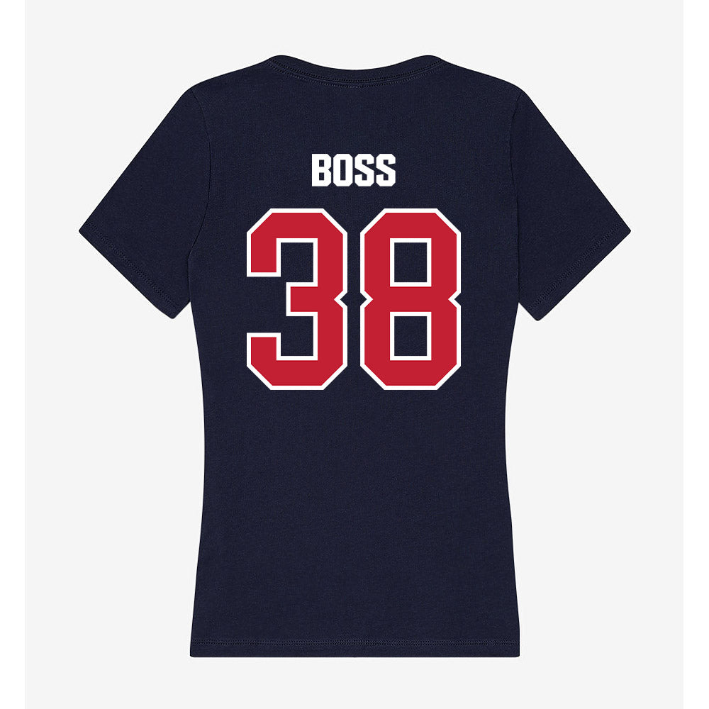 Richmond - NCAA Women's Lacrosse : Charlotte Boss - Women's V-Neck T-Shirt-1