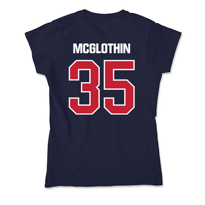 Richmond - NCAA Men's Basketball : Bryson McGlothin - Soft Style Women’s T-Shirt-1